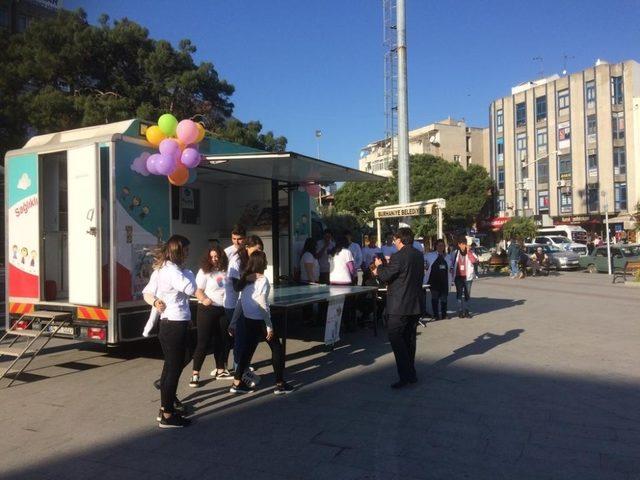 Kaymakam Öner, kampanyayı organ bağışı yaparak başlattı