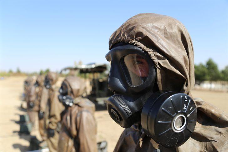 Mehmetçik'e üst düzey kimyasal tehdit eğitimi G1