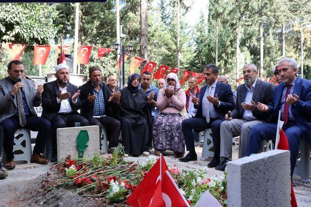 Şehit Türkel’in vasiyeti yerine getirildi