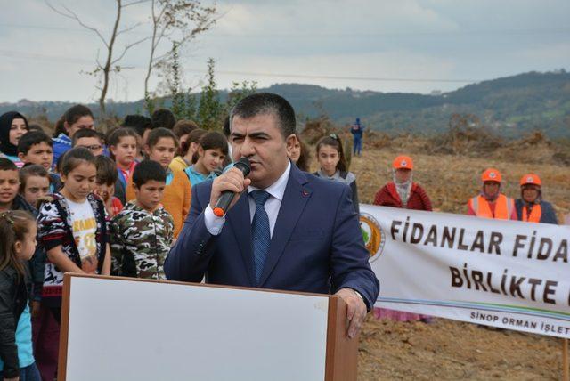 Sinop’ta “Fidanlar, Fidanlarla Büyüyor” etkinliği