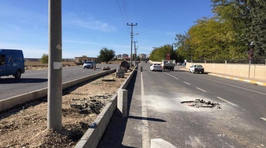 OSB Yolunda ref&uuml;j d&uuml;zenleme &ccedil;alışması