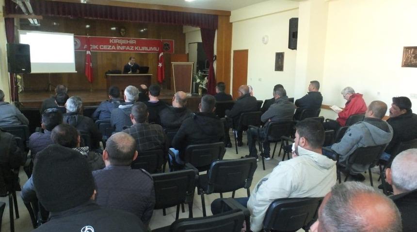 A&ccedil;ık ceza infaz kurumu personeline organ bağışı eğitimi verildi