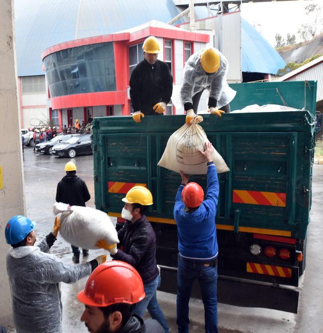 Van'da 13 ton uyuşturucu 1100 derecede yakılarak imha edildi