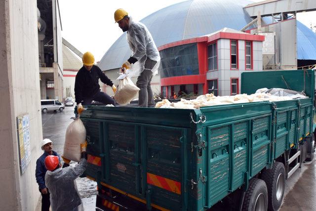 Van'da 13 ton uyuşturucu 1100 derecede yakılarak imha edildi