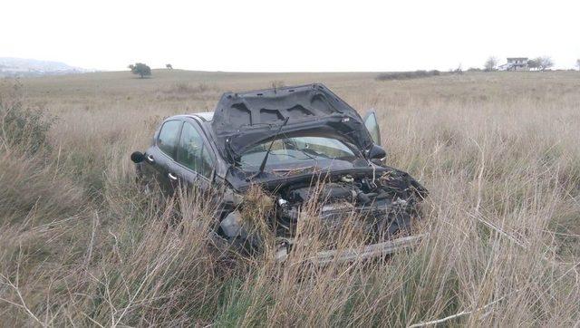 Keşan’da trafik kazası: 2 yaralı