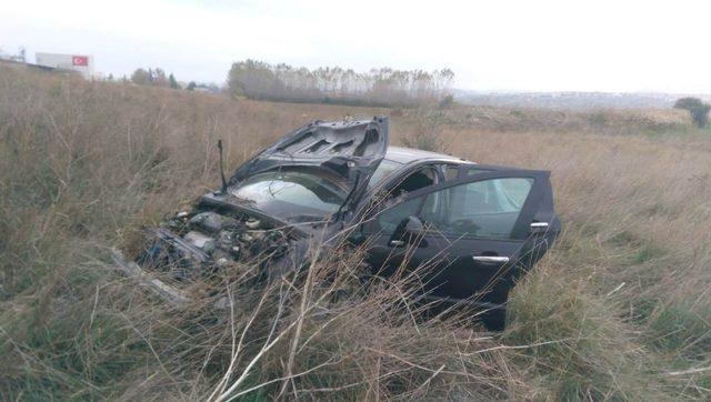 Keşan’da trafik kazası: 2 yaralı