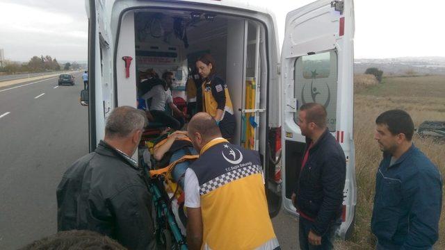 Keşan’da trafik kazası: 2 yaralı