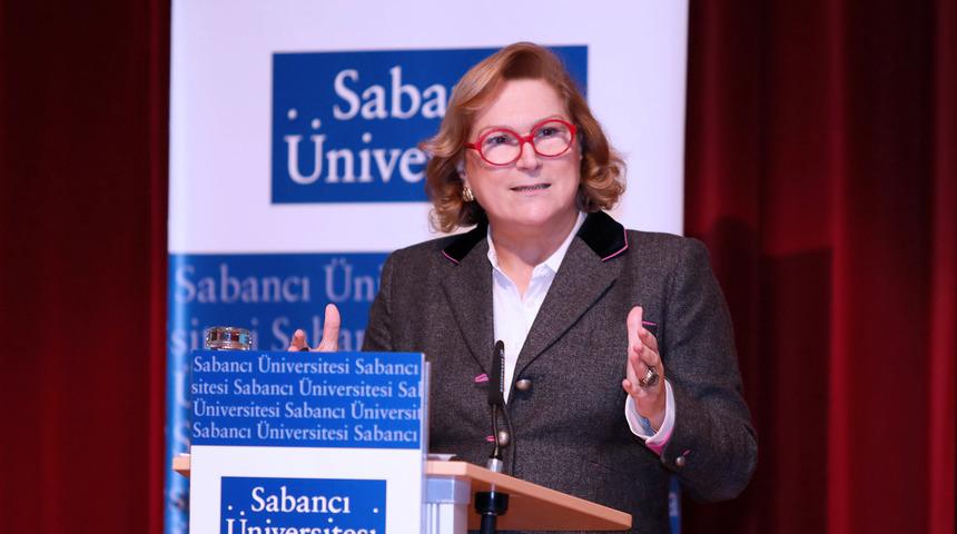 Güler Sabancı: Yeni rektörümüz üniversitemiz ve ülkemiz için büyük kazançtır 