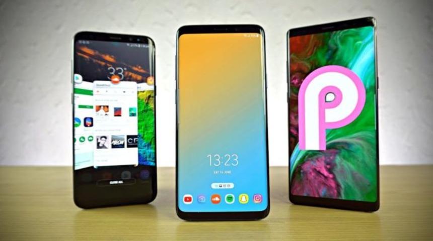 Samsung Android 9.0 Pie i&ccedil;in d&uuml;ğmeye bastı!