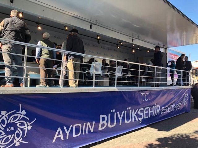 Mobil büyükşehir tırı Bozdoğan’da