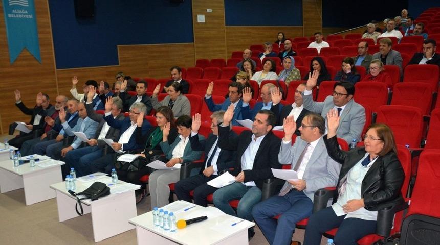 Aliağa Belediyesi kasım ayı olağan meclisi toplandı