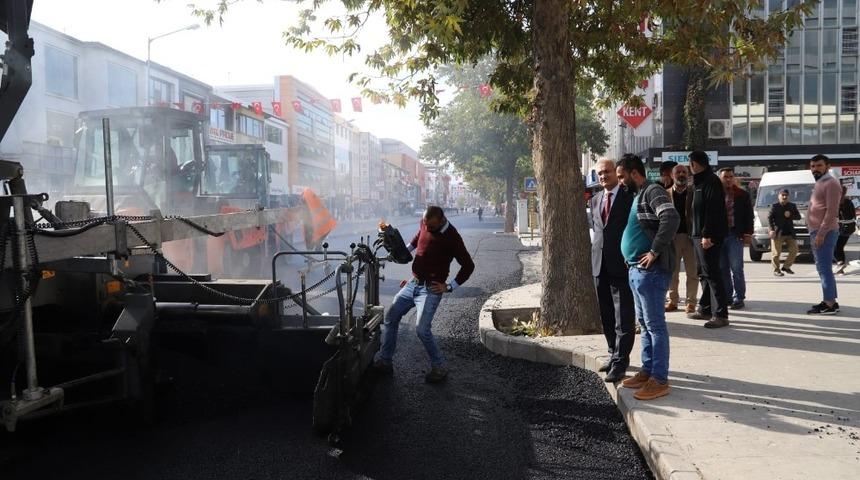 Asfalt &ccedil;alışmalarında sona gelindi