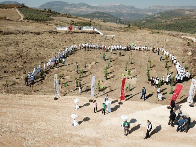 Mersin’de 238 bin 362 fidan toprakla buluşturuldu