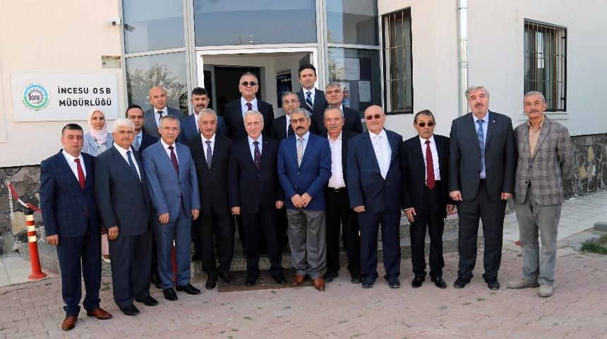 Vali Kam&ccedil;ı Veda Ziyaretlerine Devam Ediyor