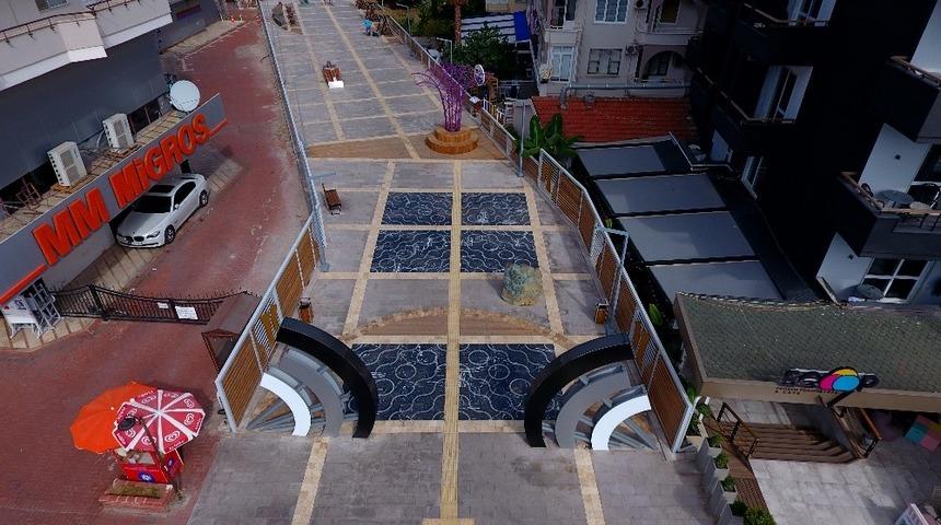 Alanya Hacet&rsquo;te meydan projesi başladı