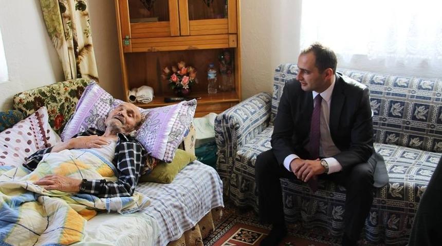 Kaymakam&rsquo;dan hasta ve taziye ziyaretleri