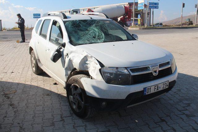 Elazığ’da trafik kazası: 2 yaralı 1