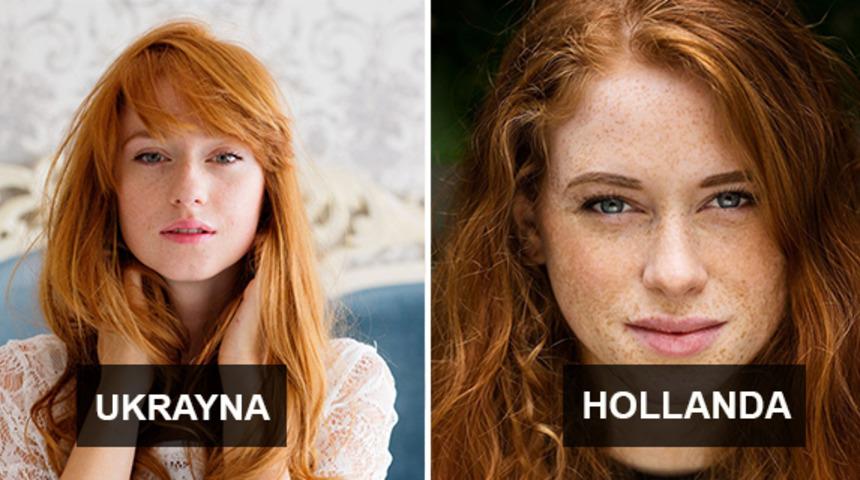 Kızıl saçlı kadınların güzelliğini gözler önüne seren fotoğrafçı