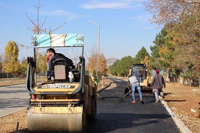 Seydişehir Belediyesinden bisiklet yolu