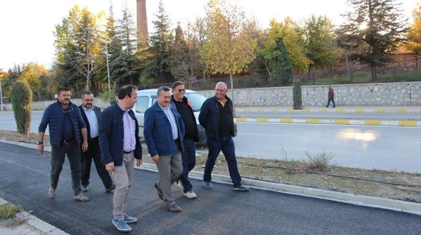 Seydişehir Belediyesinden bisiklet yolu