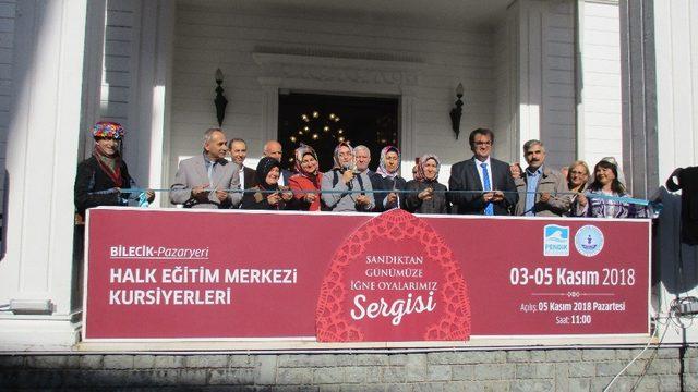 Pazaryeri’nden İstanbul’da iğne oyaları sergisi