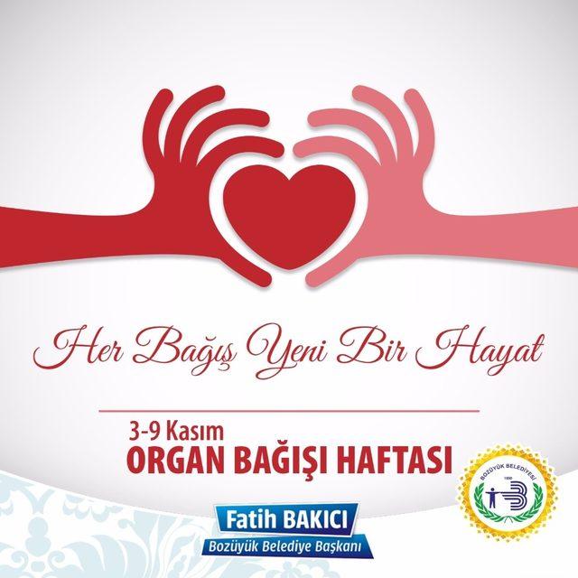 Başkan Bakıcı’dan Organ Bağışı Haftası mesajı