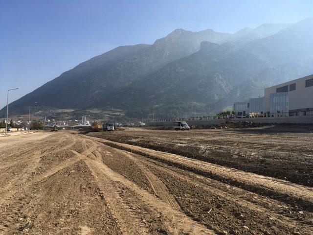 Manisa Şehir Hastanesi yolunda çalışmalar başladı