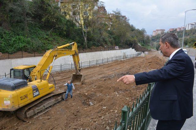 Sakindere’de çalışmalar sürüyor