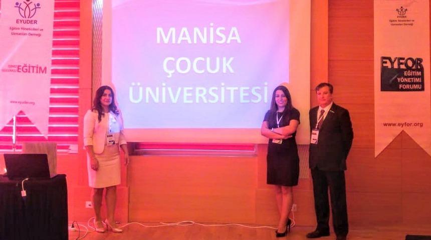 Manisa &Ccedil;ocuk &Uuml;niversitesi projesi b&uuml;y&uuml;yerek devam ediyor