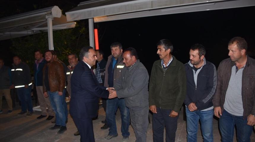 Başkan Ay icracı personel ile bir araya geldi