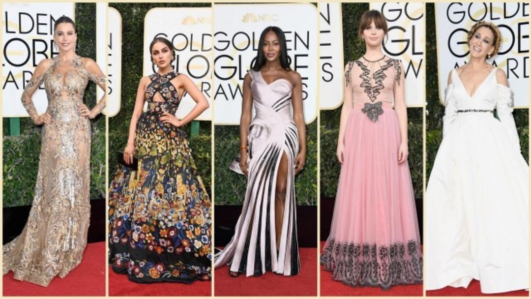 74. Altın K&uuml;re &Ouml;d&uuml;lleri'nde şıklık yarışı