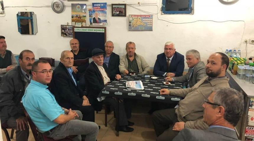 Başkan Yüksel mahalle programlarını sürdürüyor