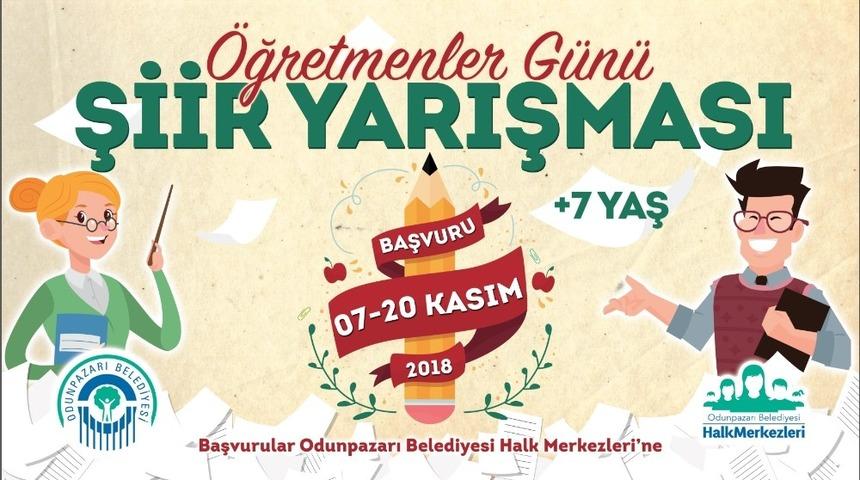 Öğretmen sevgisi şiirlerle taçlanacak