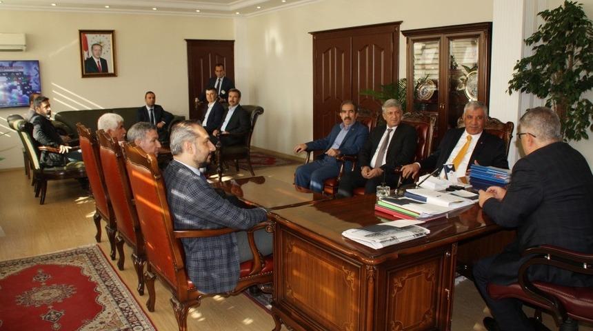 ATSO&rsquo;dan Vali Pekmez&rsquo;e hayırlı olsun dileklerinde bulunuldu