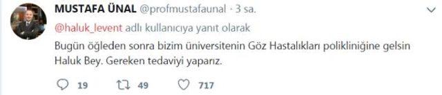 Haluk Levent Ferhat için çağrıda bulundu, rektör sosyal medyadan karşılık verdi 2