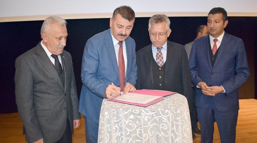 Yozgat Belediyesinde toplu iş s&ouml;zleşmesi imzalandı
