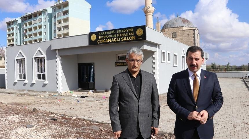 Seyrantepe &ccedil;ok ama&ccedil;lı salonu hizmete hazır
