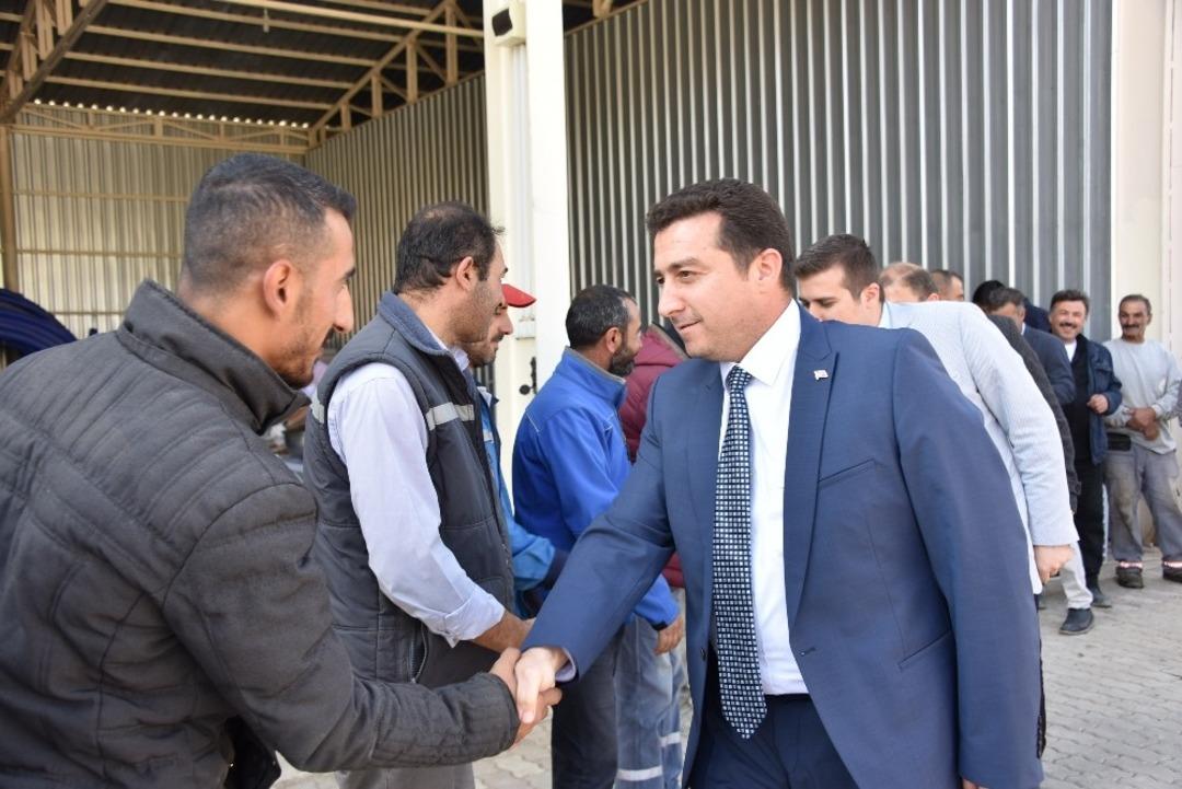 Başkan Bakıcı alt yapı personeli ile bir araya geldi