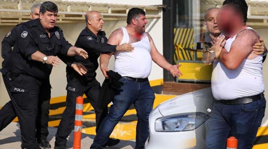 Adana'daki park kavgasında onu kimse zapt edemedi!