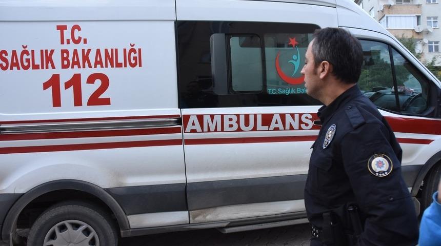 Kolunu spiral makinesine kaptırdı