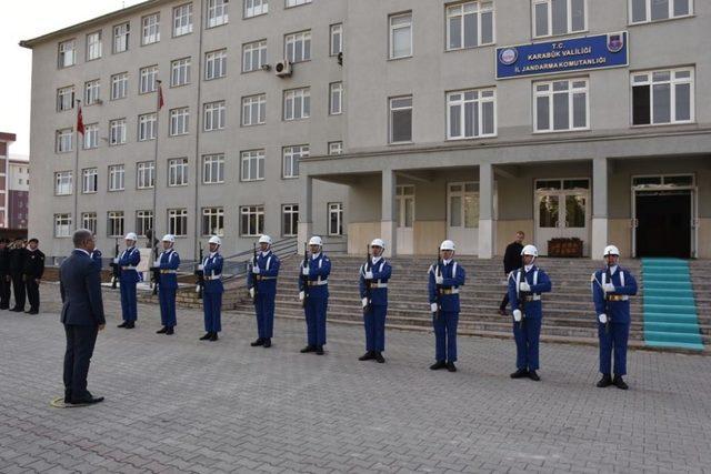 Vali Gürel İl Jandarma Komutanlığının çalışmaları hakkında bilgi aldı