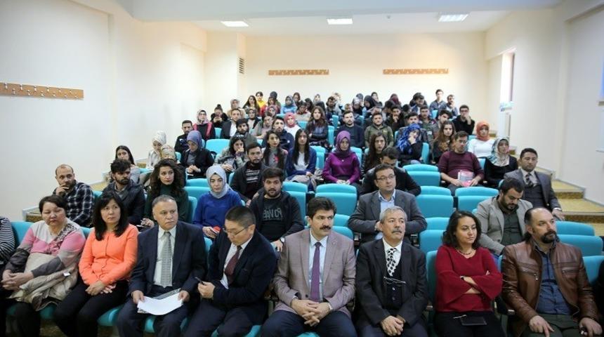 AR&Uuml;&rsquo;de &ldquo;Alaş&rsquo;ın İki Aydını&rdquo; adlı konferans d&uuml;zenlendi