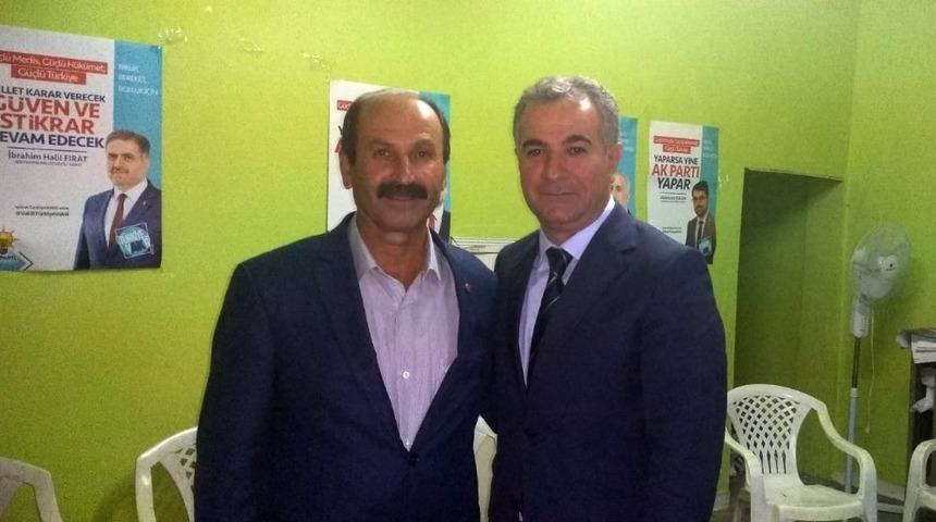 Tut il&ccedil;esinde aday adayları Ercan &Ouml;ncebe lehine &ccedil;ekildi