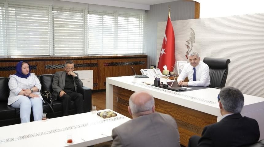 Şehit Aileleri Derneği&rsquo;nden B&uuml;y&uuml;kşehir&rsquo;e ziyaret