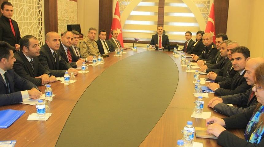 Hakkari&rsquo;de &ldquo;İl Uyuşturucu Koordinasyon Kurulu&rdquo; toplantısı