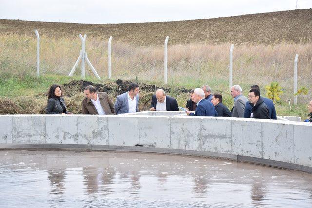 Lapseki Belediye Meclis Üyeleri yatırımları yerinde inceledi