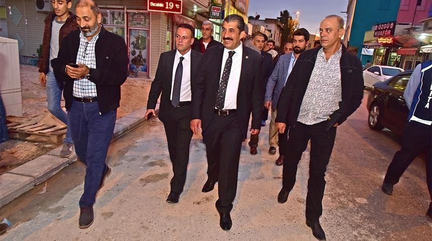 Başkan Atilla, &ccedil;alışmaları yerinde inceledi