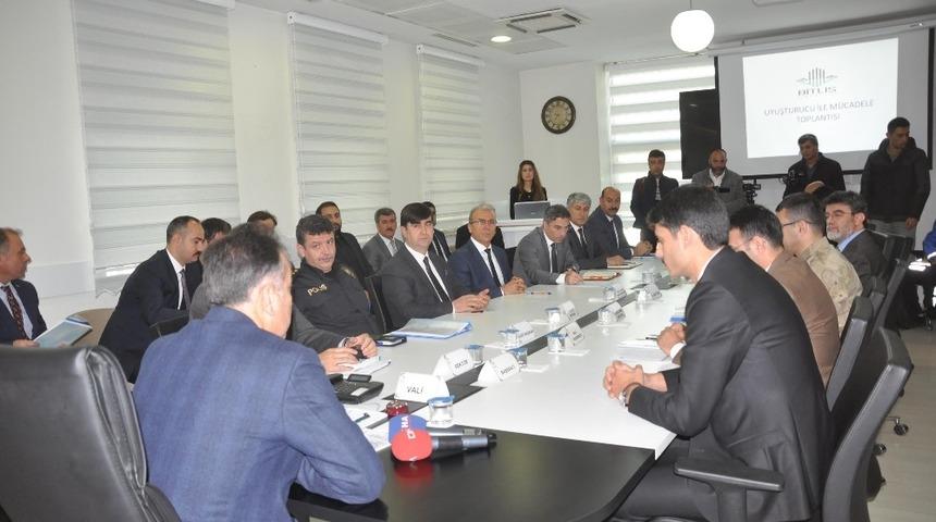Bitlis&rsquo;te &ldquo;Uyuşturucuyla M&uuml;cadele&rdquo; toplantısı