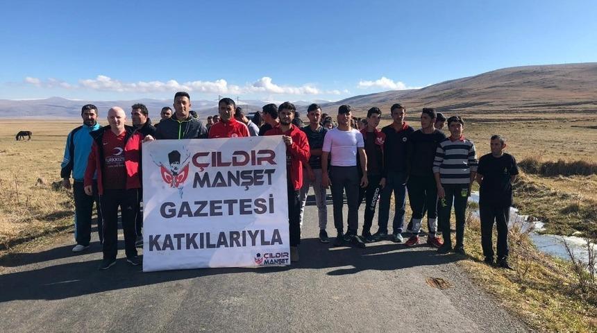 &Ccedil;ıldır&rsquo;da Halk Koşusu yapıldı