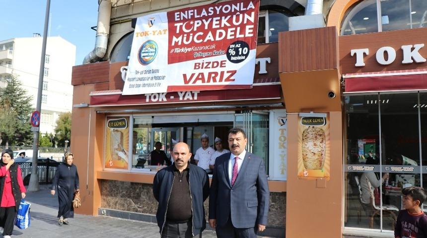 Lokantacılar ve Pastacılar Odası&rsquo;ndan enflasyonla m&uuml;cadeleye destek